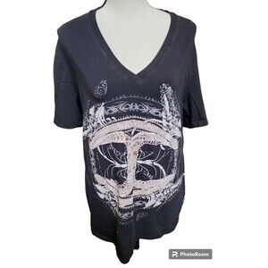 Just Cavalli T-shirt Size XL Black